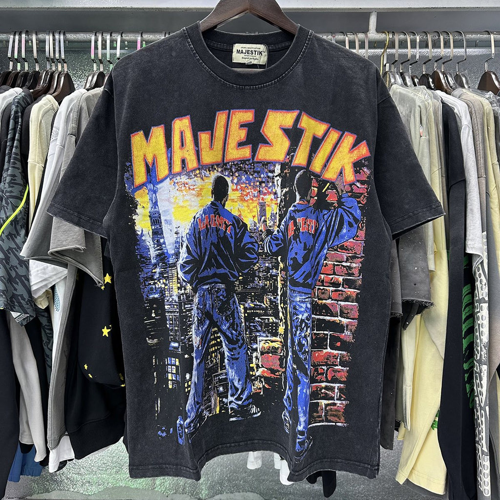 MAJESTIK Treet Artist Graphic Short-Sleeve T-Shirt