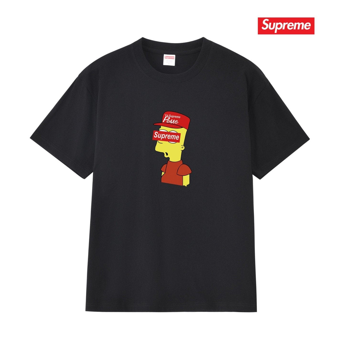 Supreme Cartoon Graphic Short-Sleeve T-Shirt